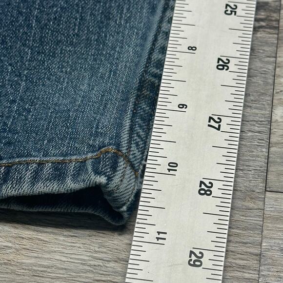 Duluth Trading Flex Weekender Dark Wash Blue Mens 30x30 Trim Fit Denim Jeans - Picture 14 of 16